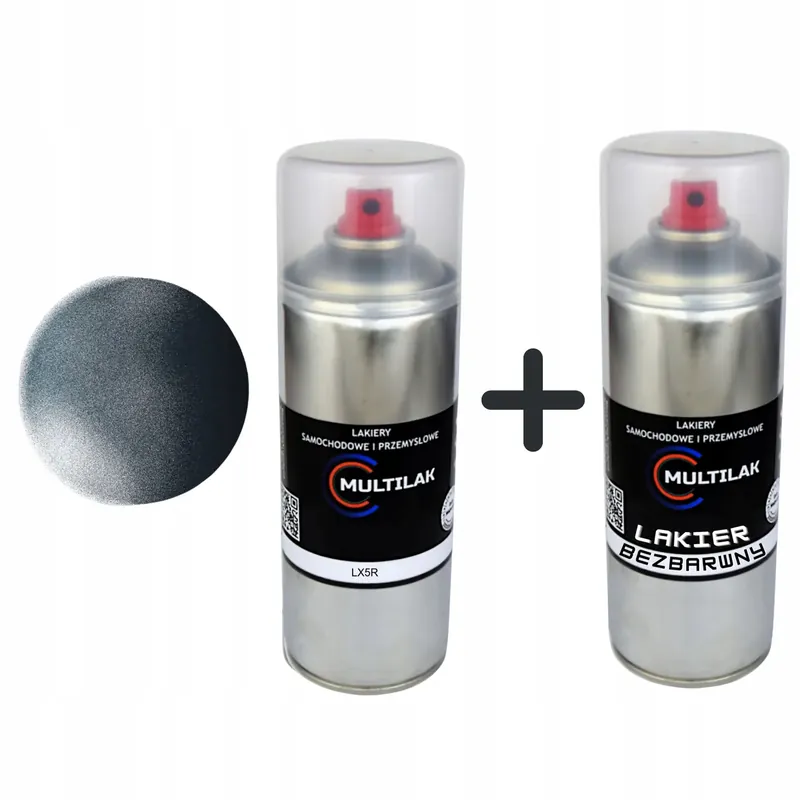Lakier spray Audi LX5R + Lakier KLAR Oferta