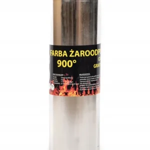 Farba żaroodporna do pieców tłumikow czarna 1L Oryginalny