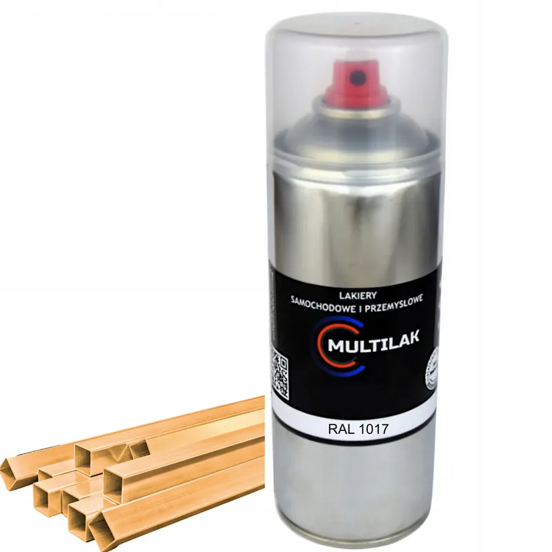 Lakier farba w sprayu do aluminium RAL 1017 Mat Oryginalny