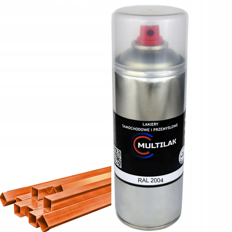 Ekspresowa dostawa Lakier farba w sprayu do aluminium RAL 2004 Mat