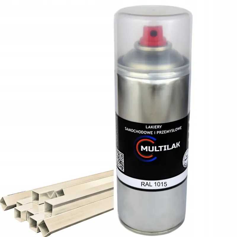 Zamów teraz Lakier farba w sprayu do aluminium RAL 1015 Mat