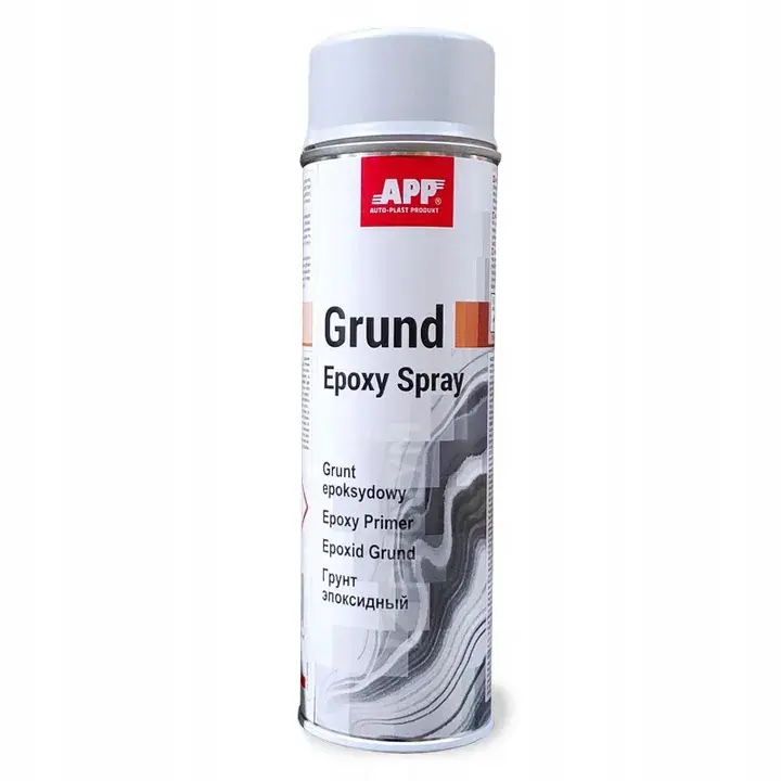 Podkład grunt epoksydowy APP Grund Epoxy Spray 500ml jasnoszary Darmowa dostawa