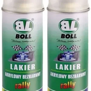 BOLL LAKIER AKRYLOWY BEZBARWNY RALLY SPRAY 400ML 2 SZTUKI Rabat