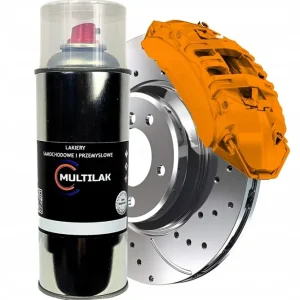 Nowość Farba w Sprayu do zacisków hamulcowych RAL 2011 Połysk