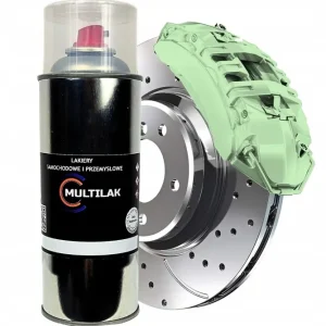 Farba w Sprayu do zacisków hamulcowych RAL 6019 Połysk Szybka dostawa