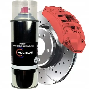 Najlepsza cena Farba w Sprayu do zacisków hamulcowych RAL 3017 Połysk