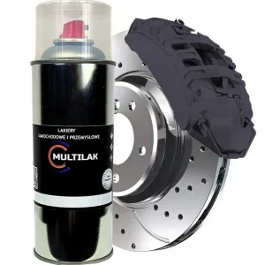 Oryginalny Farba w Sprayu do zacisków hamulcowych RAL 7024 Połysk