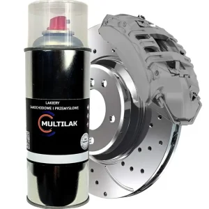 Farba w Sprayu do zacisków hamulcowych RAL 7004 Połysk Zwrot pieniędzy