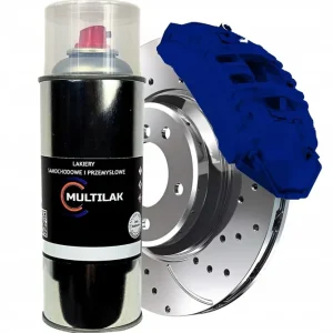 Farba w Sprayu do zacisków hamulcowych RAL 5002 Połysk Wysoka jakość