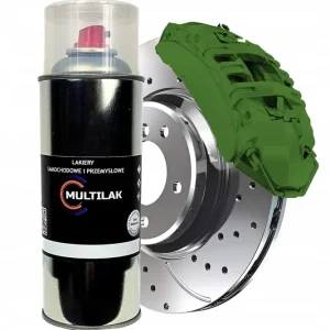 Farba w Sprayu do zacisków hamulcowych RAL 6010 Połysk Kup teraz