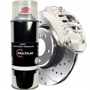 Nowość Farba w Sprayu do zacisków hamulcowych RAL 9002 Połysk