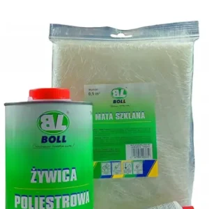 Tani BOLL ŻYWICA POLIESTROWA Z UTWARDZACZEM + MATA 1KG