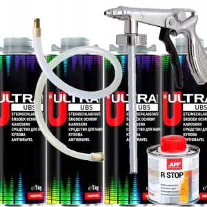 Tylko dziś NOVOL KONSERWACJI KAROSERII SZARY R-STOP PISTOLET