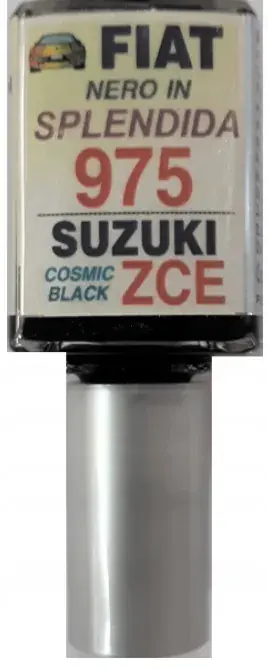 SUZUKI ZCE FIAT 975 COSMIC BLACK LAKIER SAMOCHODOWY ZAPRAWKA DO RYS ARA Nowość