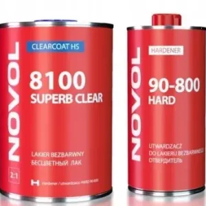 Kup teraz NOVOL 8100 SUPERB CLEAR LAKIER BEZBARWNY HS 1,5L