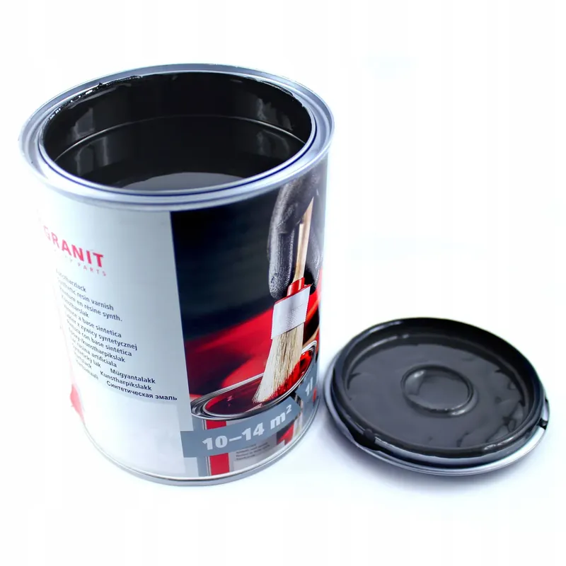 Lakier Case ih czarny satynowy RAL 9005 Od 1985 WILCKENS GRANIT 1 l Puszka Zwrot pieniędzy