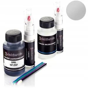 Zwrot pieniędzy LAKIER ZAPRAWKA BEZBARWNY SAMOCHODOWY BUTELECZKI OPEL 157 Z157