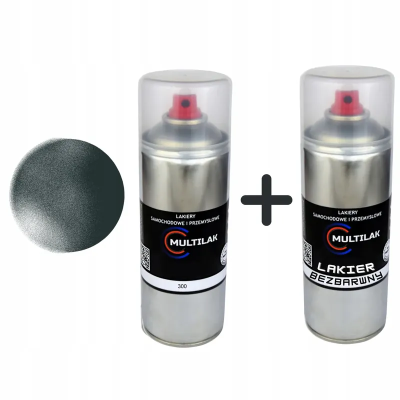 Lakier spray Mercedes Benz 300 + Lakier KLAR Ekspresowa dostawa
