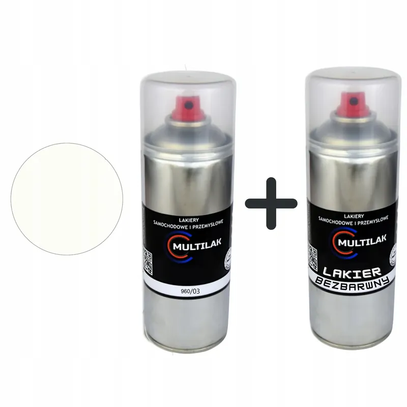 Bezpieczna płatność Lakier spray Mercedes Benz 960/03 + Lakier KLAR