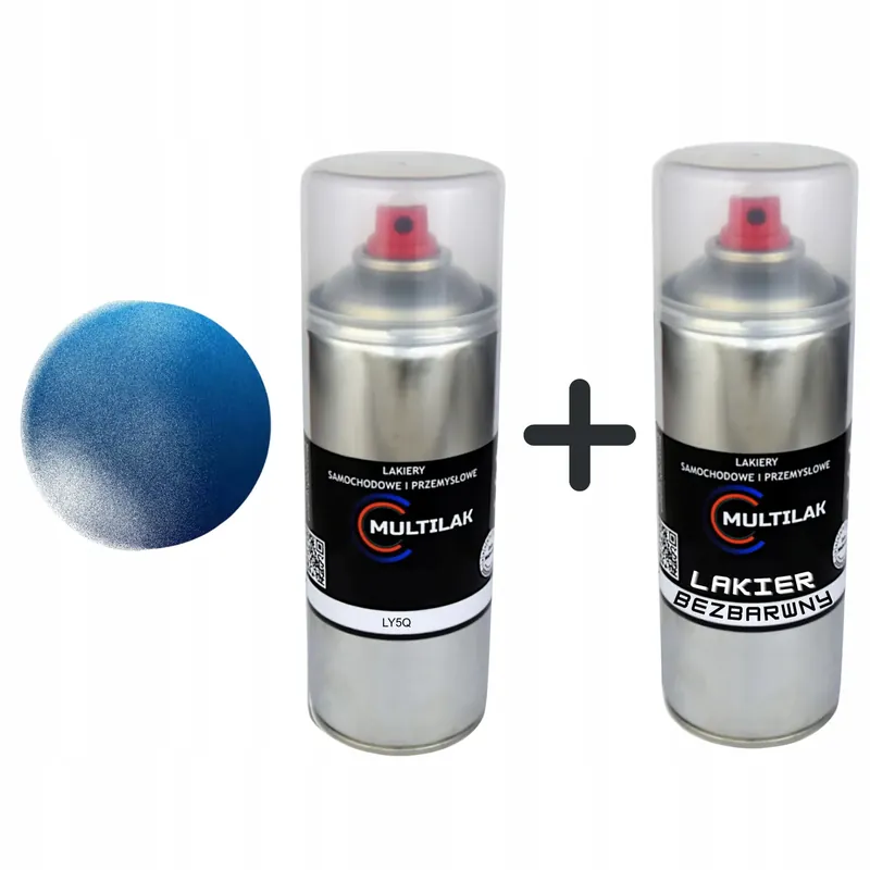 Lakier spray Audi LY5Q + Lakier KLAR Wyprzedaż