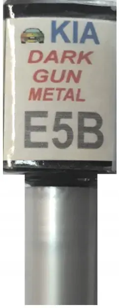 Szybka dostawa KIA E5B DARK GUN LAKIER ZAPRAWKA DO RYS ARASYSTEM