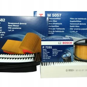 3 Filtry Bosch Renault Kadjar 1.2 TCe 1.3 TCe Ekspresowa dostawa