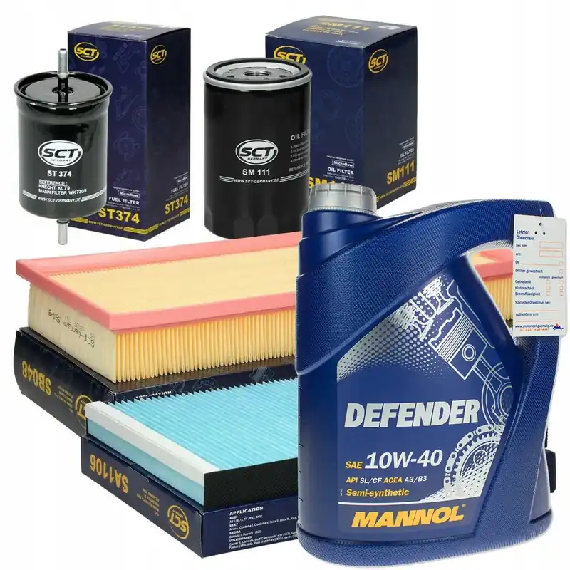 Zestaw filtrów Audi A3 1.6 1.8 96/03 +OLEJ Ekspresowa dostawa