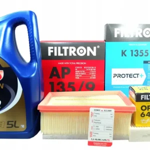 Wyprzedaż Filtry + Olej 5L Renault Scenic IV 1.5 dCi 95 110