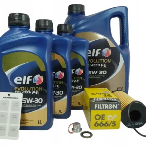 Filtr + olej 5W30 Elf Fiat Talento 1.6 2016- Popularny