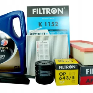 3 Filtry + Olej Dacia Duster I 1.5 dCi 109KM 2013- Zwrot pieniędzy