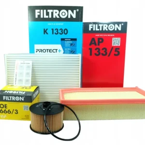 3 x Filtr Filtron Dacia Dokker Lodgy 1.2 TCe 115 Autentyczny