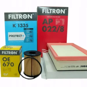 3x Filtr Filtron Fiat 500L 1.4 16V 120KM 2013-2017 Premium