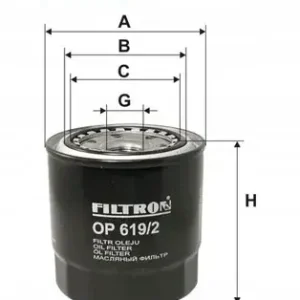 Zwrot pieniędzy Filtr oleju FILTRON OP 619/2