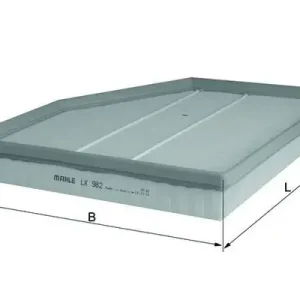 Zwrot pieniędzy Filtr powietrza KNECHT LX982