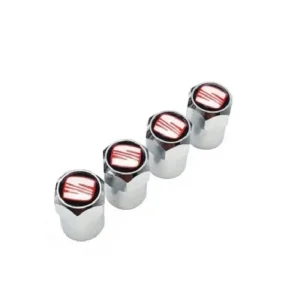 Wysoka jakość SEAT nakrętki na wentyle komplet 4 szt.