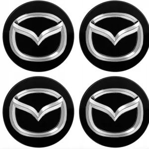 Ostatnia szansa Dekielki zaślepki kapsle dekielek MAZDA 56 mm Kolor czarny