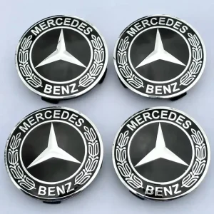4x Dekielki Mercedes 56mm / 52 mm kapsle kołpaki dekle do felg Skoda Seat Nowość