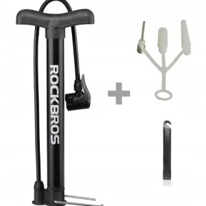 Zamów teraz POMPKA ROWEROWA METALOWA ORYGINALNA MOCNA Z IGŁĄ DO PIŁEK ROWERU LEKKA