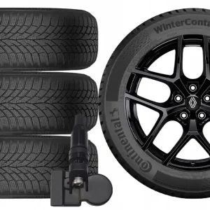 Zwrot pieniędzy NOWE KOŁA ZIMA Renault Kadjar (RFE) Continental 215/60R17 TPMS