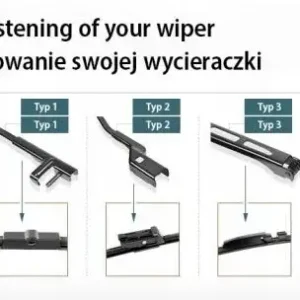Zwrot pieniędzy PIÓRO WYCIERACZKI PRZEGUBOWE PRZÓD ZE SPOJLEREM