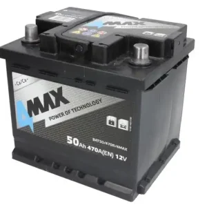 Akumulator 50Ah 470A 4MAX BAT50/470R P+ Oferta limitowana