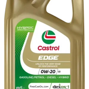 Niska cena Castrol EDGE Titanium C5 0W-20 4L