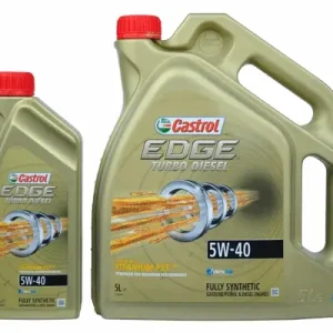 Bezpieczna płatność Castrol EDGE Titanium Turbo Diesel 5W-40 5L + 1L